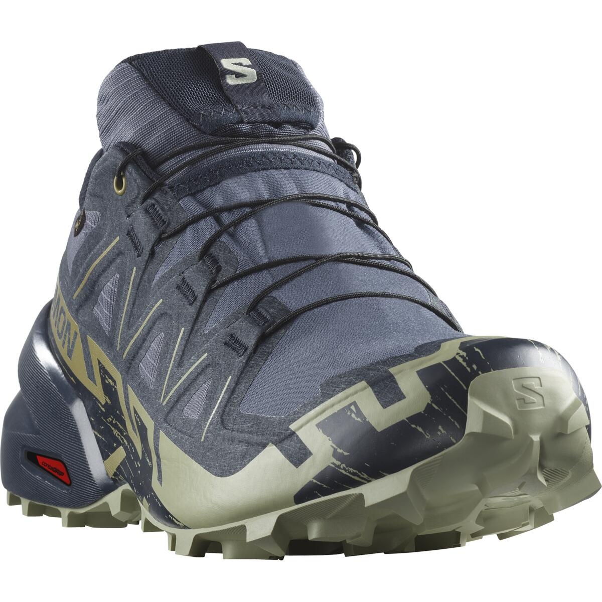 Salomon Speedcross 6 GTX EU 44, Grisai/Carbon/Tea Pánské běžecké boty