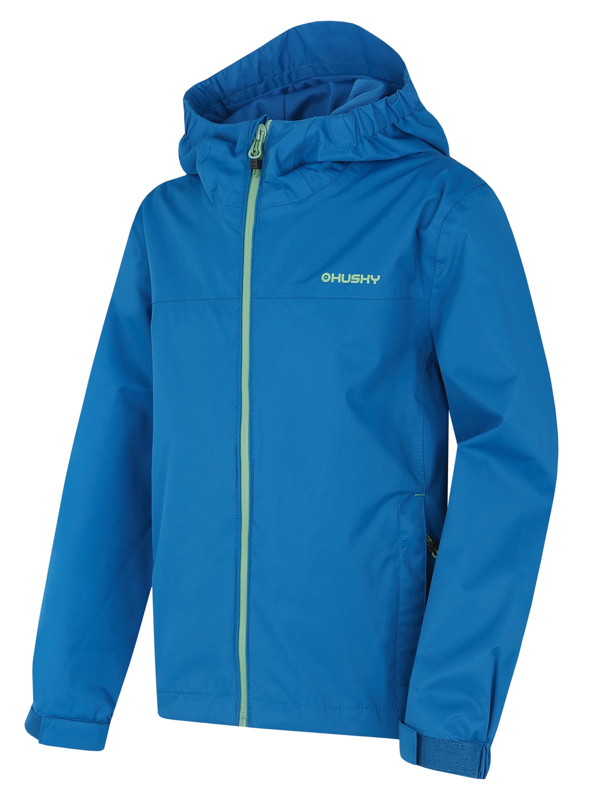 Husky Zunat K 140-146, jasně zelená Dětská outdoorová bunda (obrázek 7)