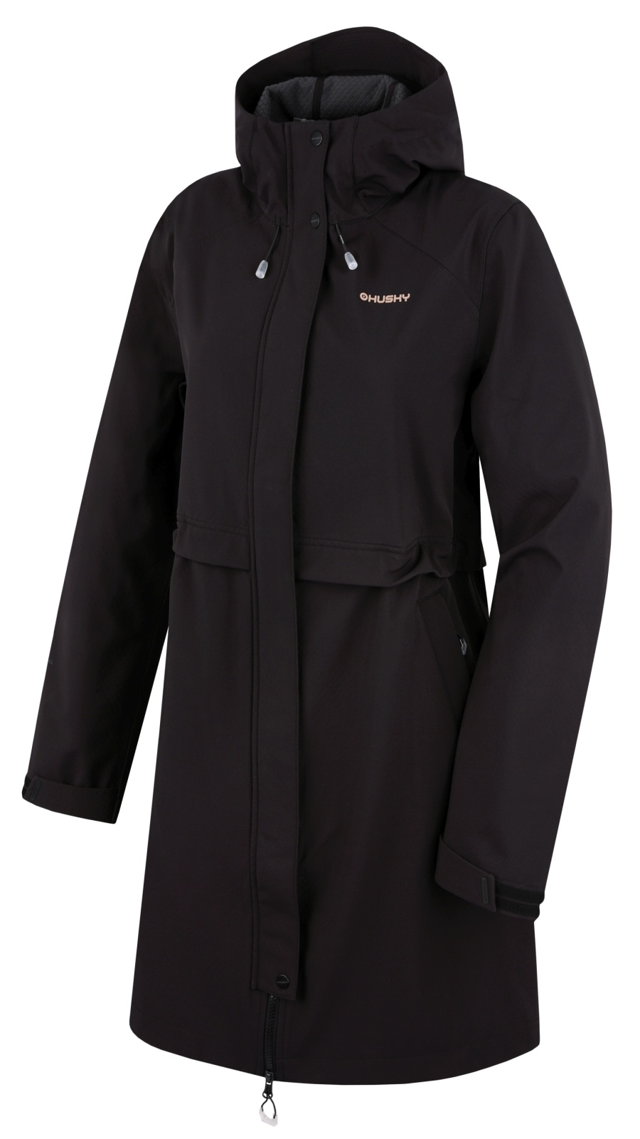 Husky Sephie L XXL, black Dámský softshell kabát