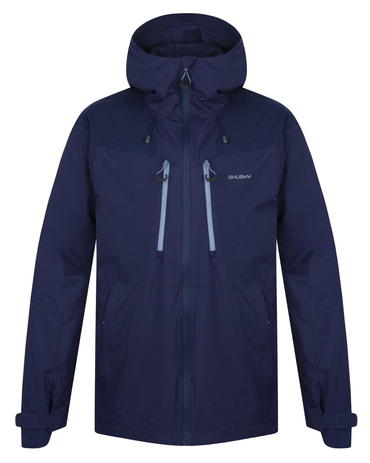 Husky Nicker M S, blue Pánská hardshell bunda (obrázek 3)