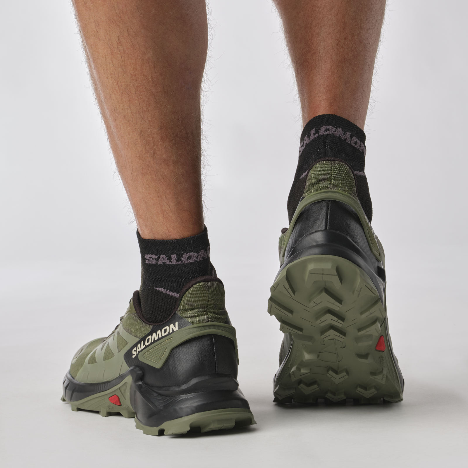 Salomon Supercross 4 EU 44, Olive Night/Moss Gray/Black Pánské boty (obrázek 8)