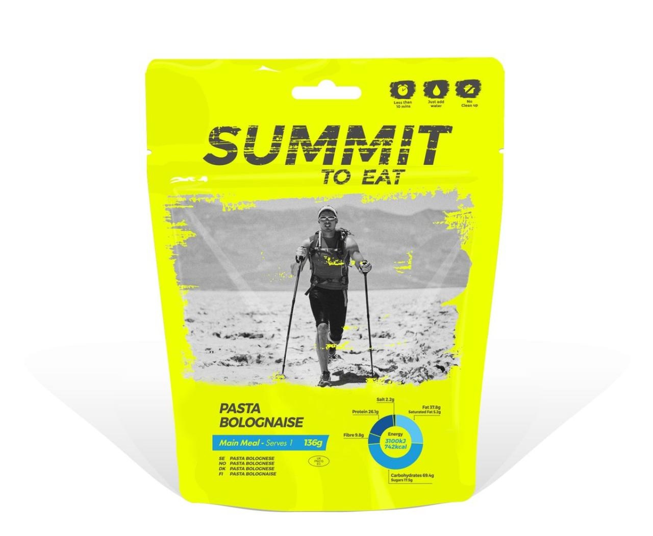 Summit to eat Boloňské těstoviny viz obrázek Dehydrovaná strava