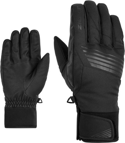 Levně Ziener GILJANO AS® PR GLOVE SKI ALPINE 10, černá Pánské rukavice