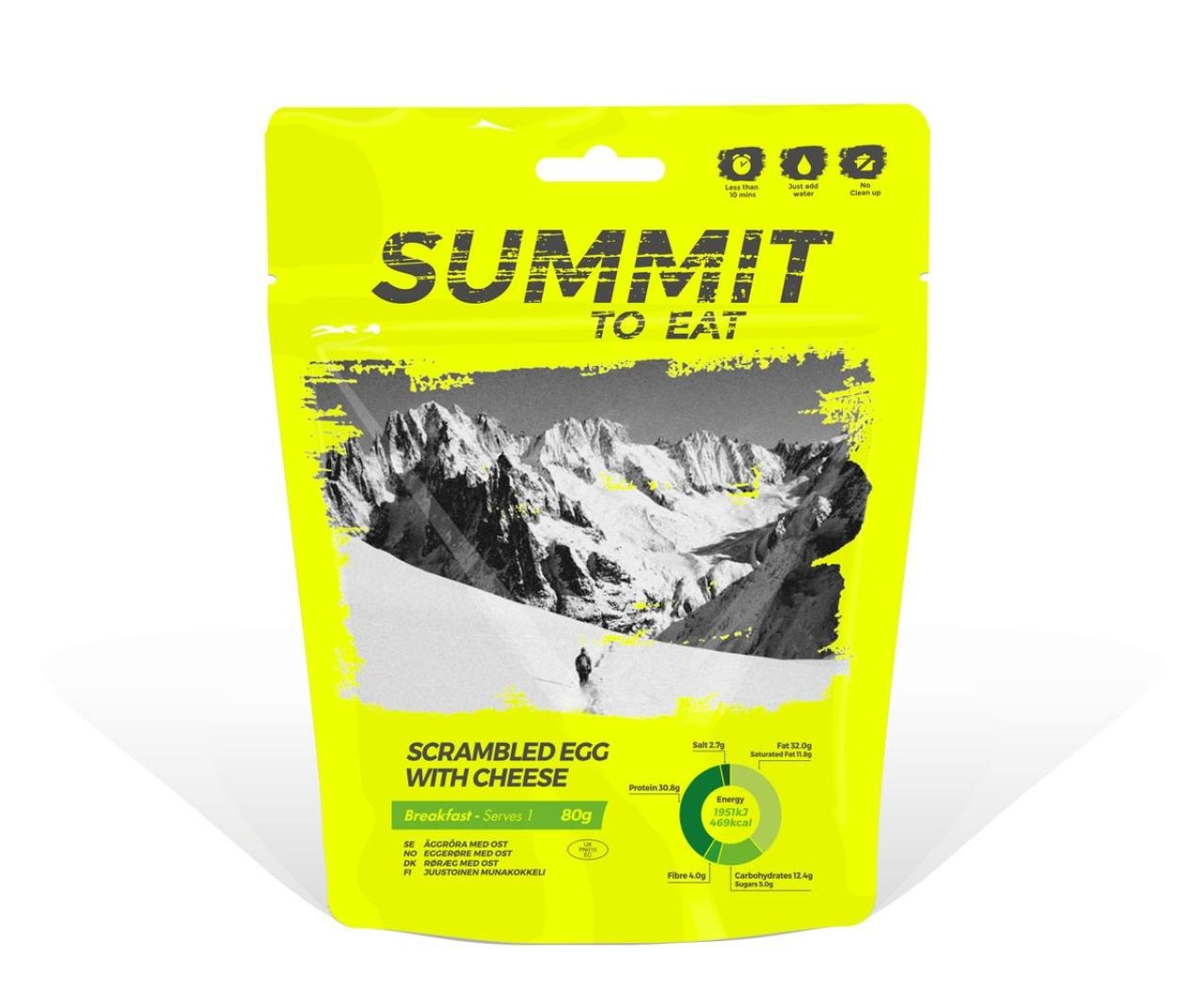 Summit to eat Míchaná vajíčka se sýrem viz obrázek Dehydrovaná strava