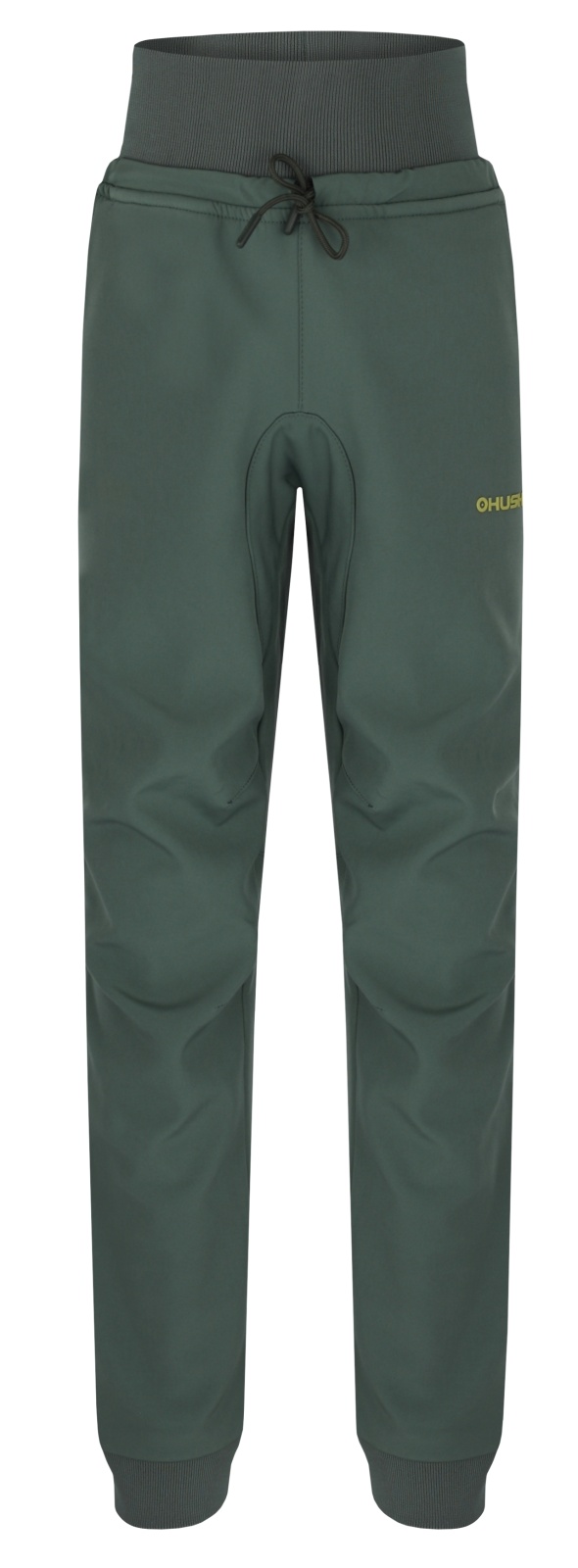 Husky Kanto K 128, faded green Dětské softshell kalhoty