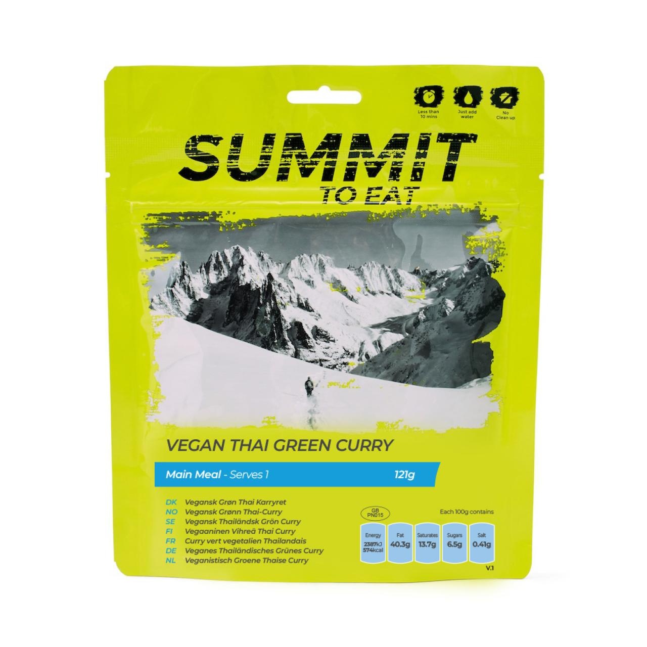 Summit to eat Thajské zelené kari viz obrázek Dehydrovaná strava