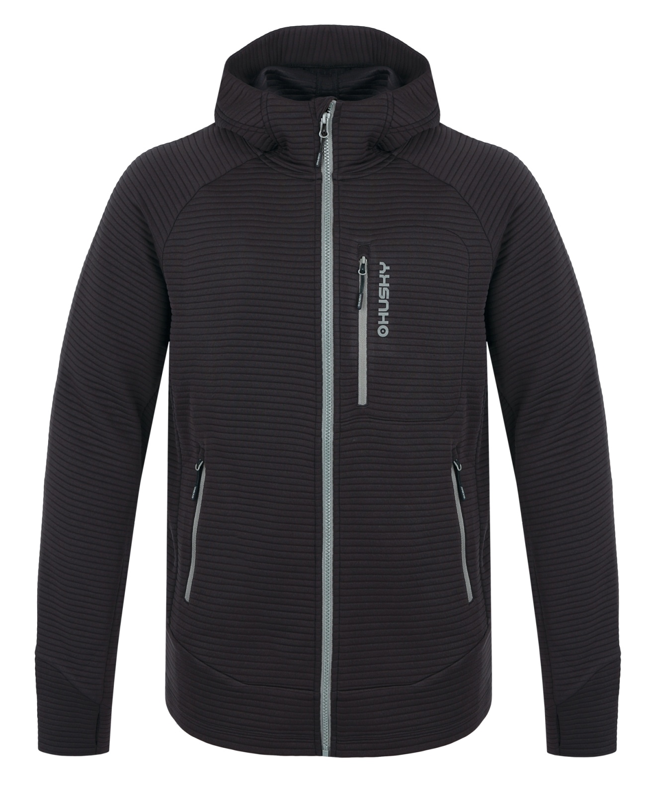 Husky Anara M XXXL, black Pánská mikina s kapucí (obrázek 3)