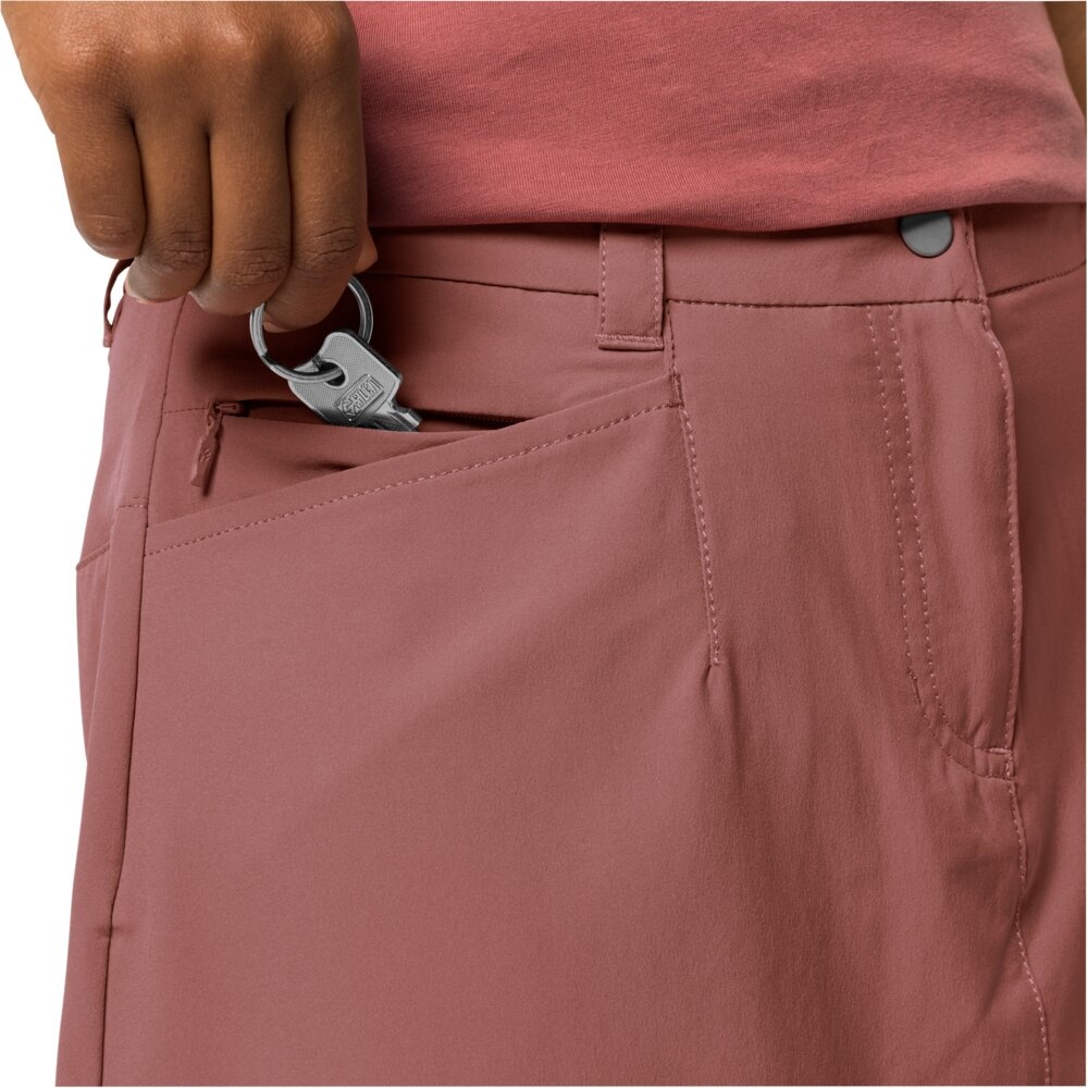 Jack Wolfskin Sonora 36, apple butter Dámská sukně se šortkami (obrázek 4)