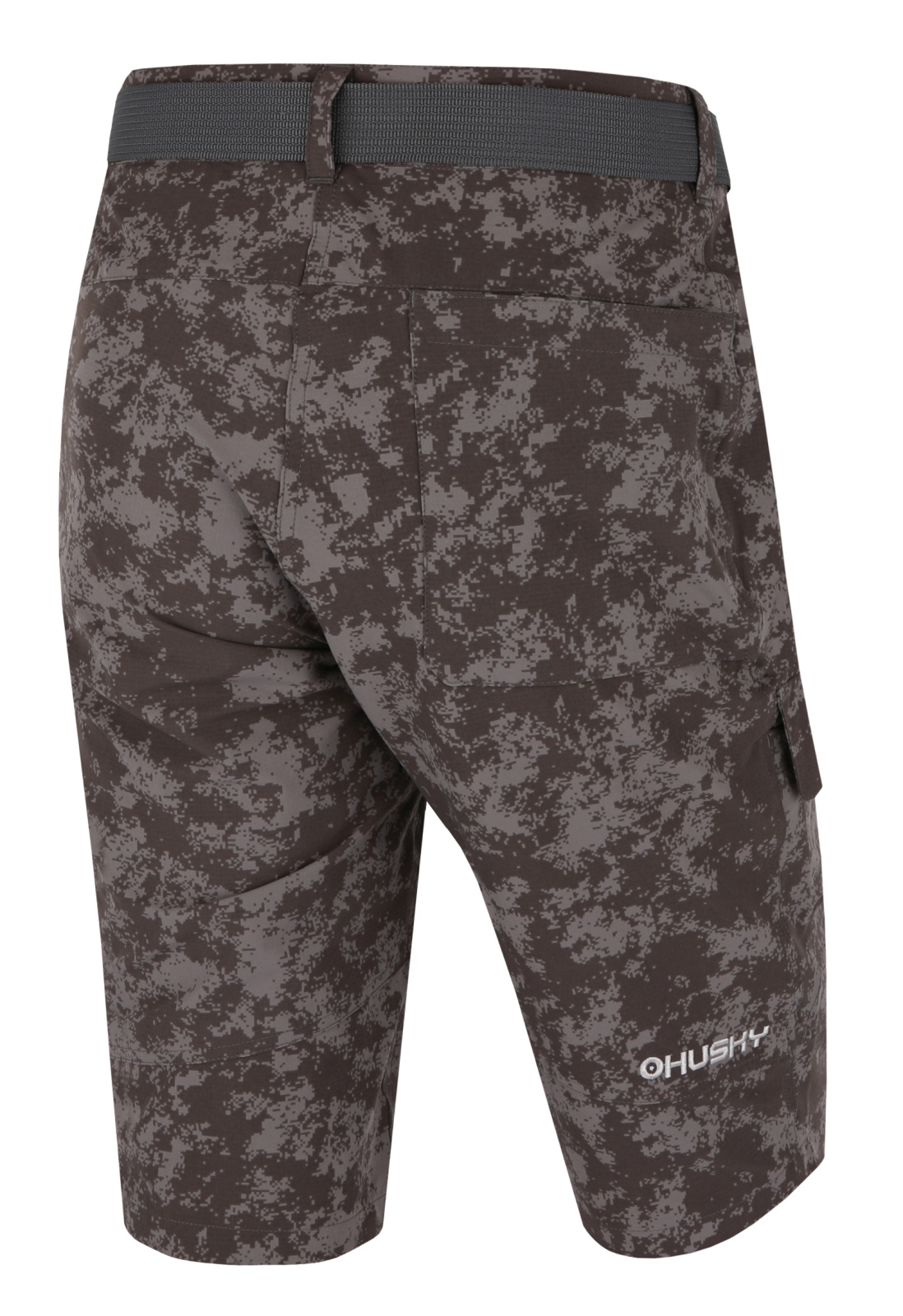 Husky Kafrey M S, khaki Pánské funkční kraťasy (obrázek 4)
