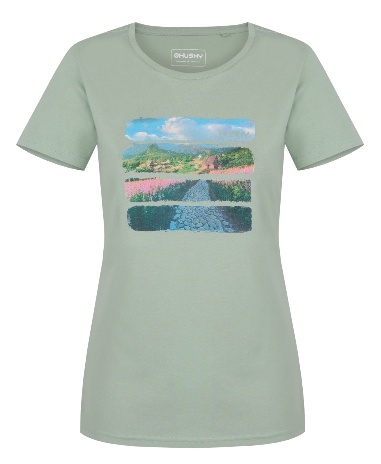 Husky Tee Flo L XS, white Dámské bavlněné triko (obrázek 9)
