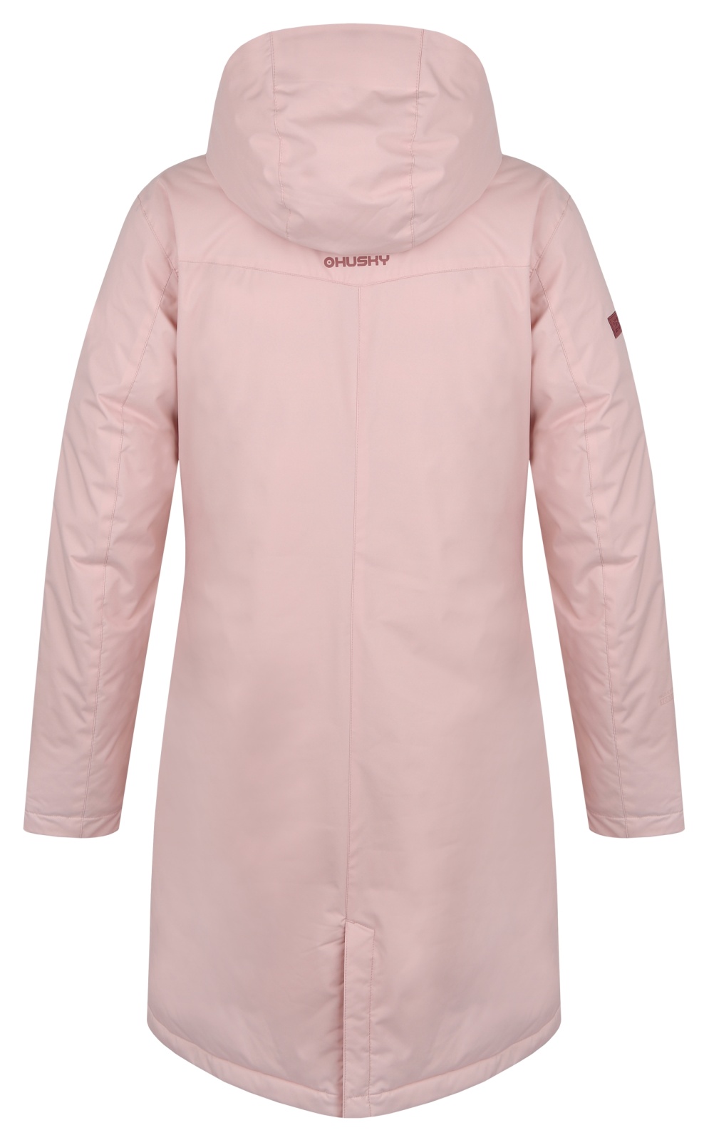 Husky Narvik L S, light pink Dámský hardshellový plněný kabát