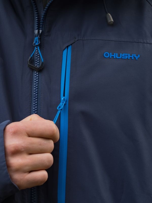 Husky Nanook M M, tm. hořčicová Pánská hardshell bunda (obrázek 11)