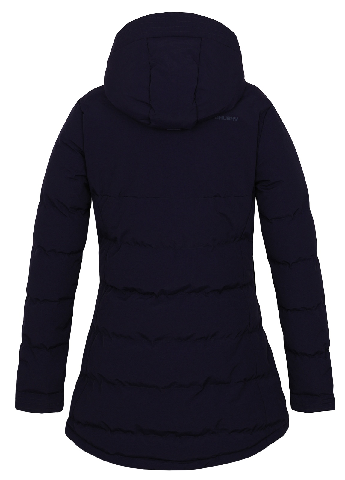 Husky Nilit L M, tl. oranžová Dámský hardshell plněný kabát