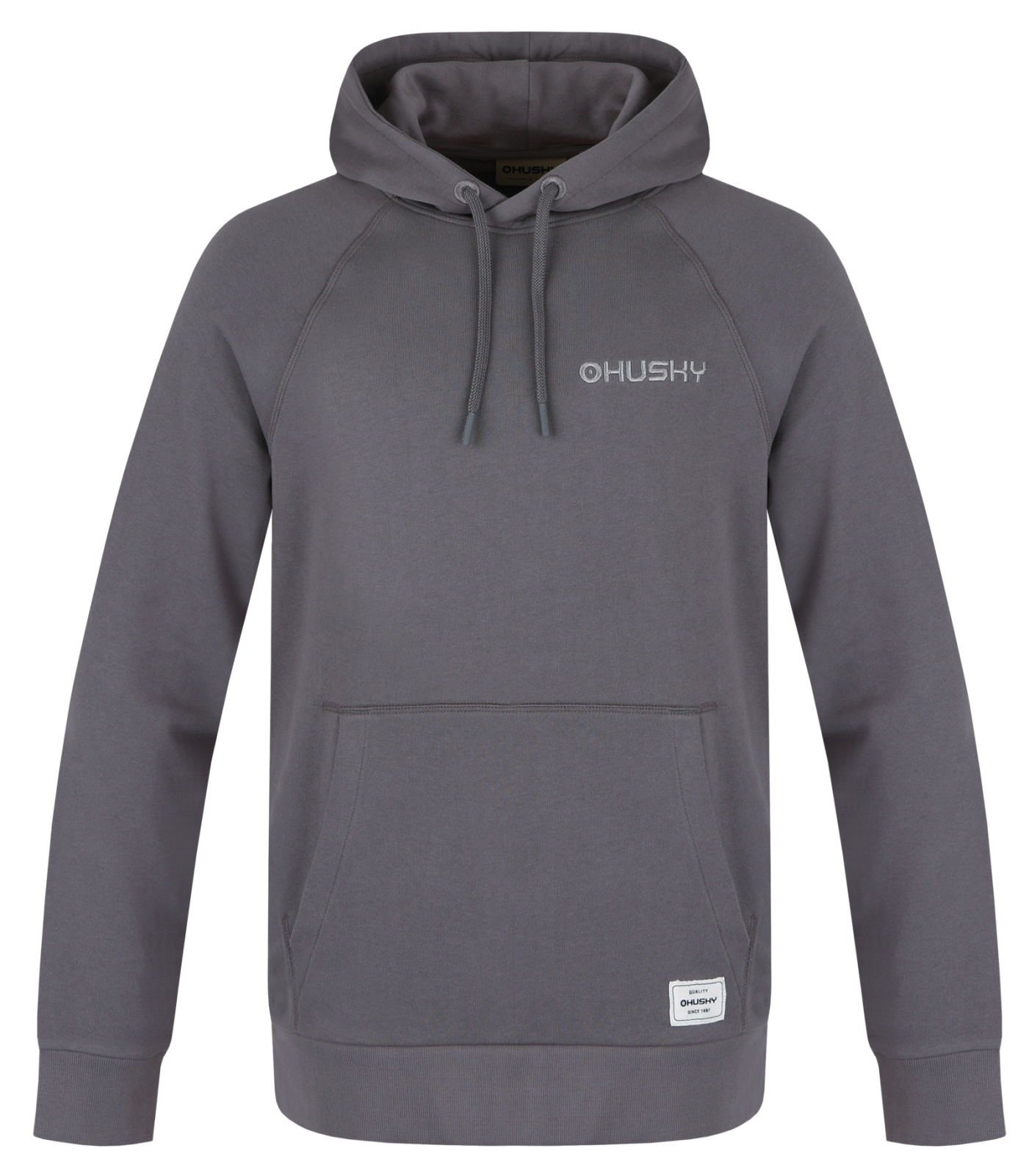 Husky Buggy M M, grey Pánská bavlněná mikina (obrázek 3)
