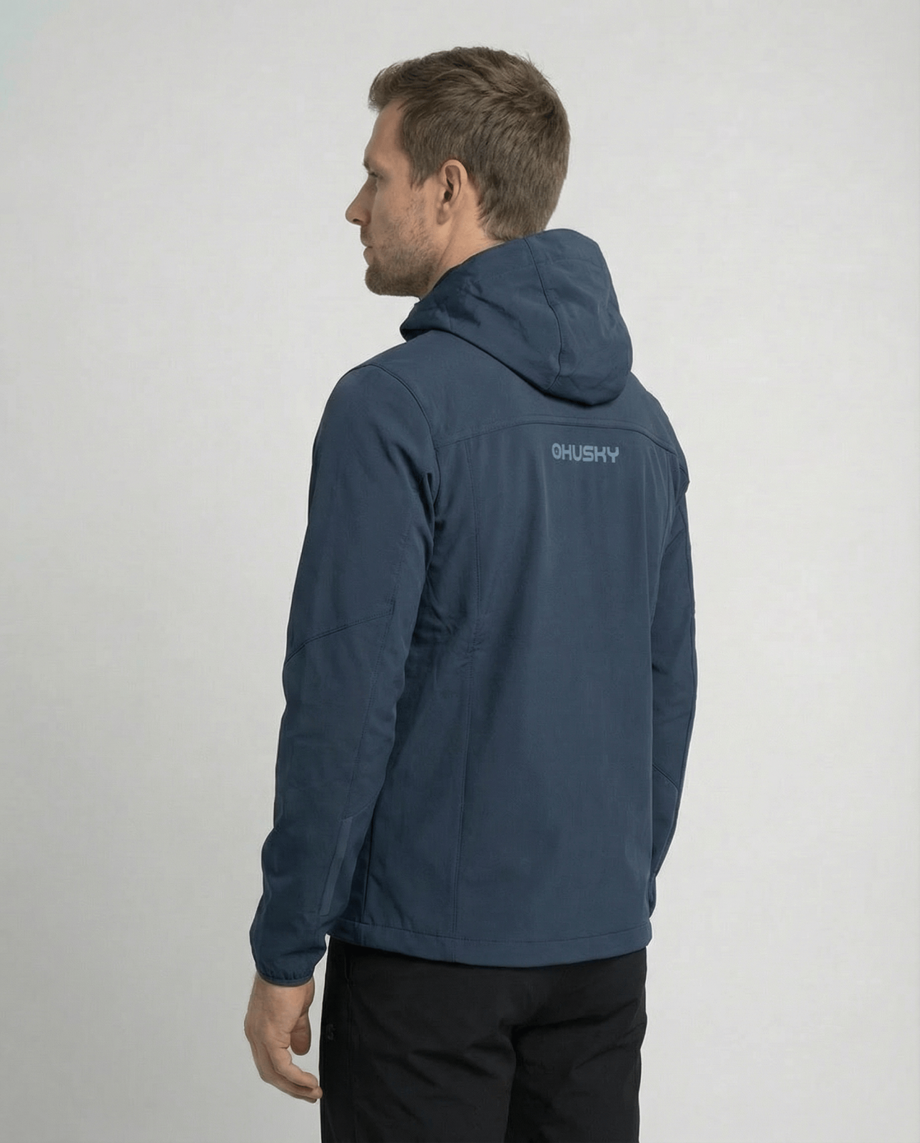 Husky Silvo M S, green Pánská softshell bunda (obrázek 7)