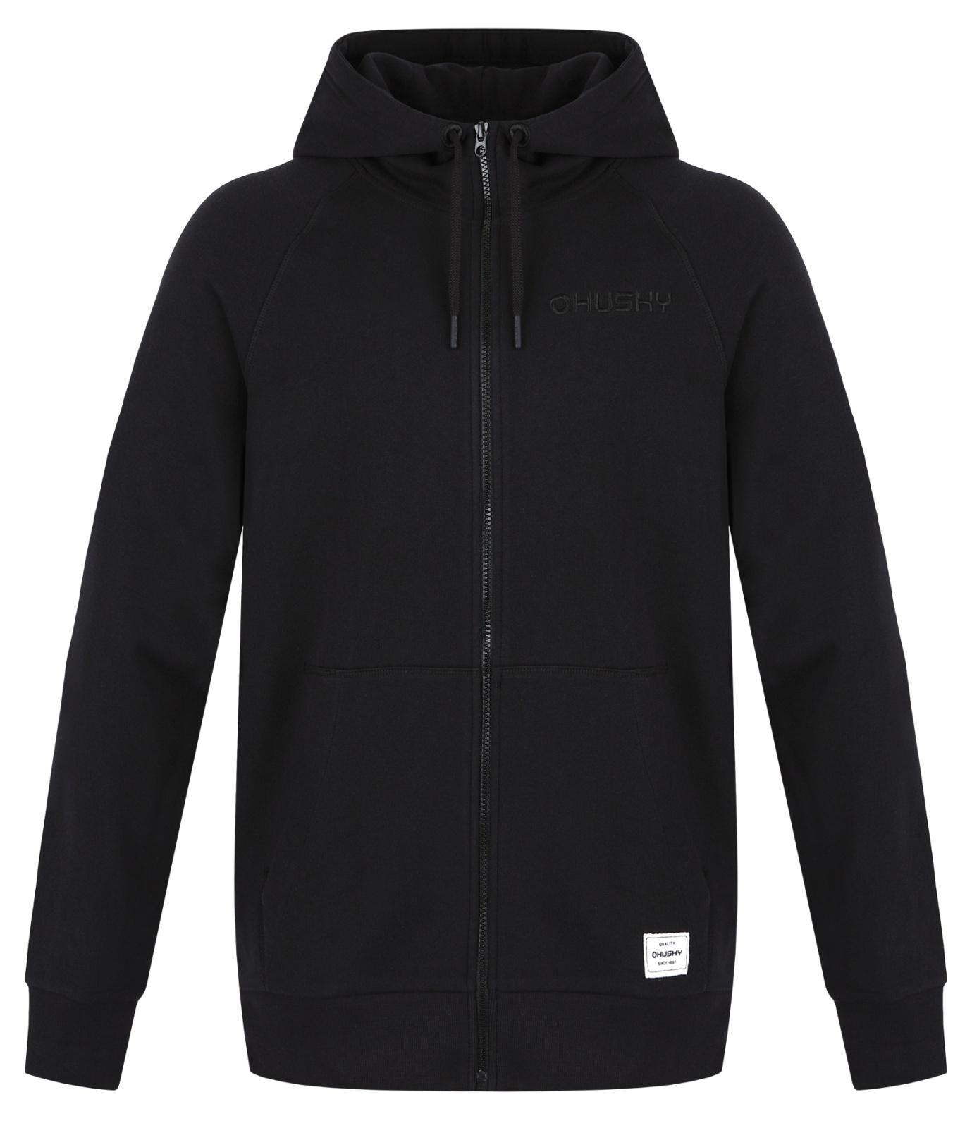 Husky Brool M S, black Pánská bavlněná mikina (obrázek 3)