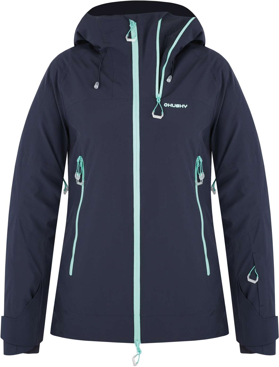 Husky Gambola L XL, black blue Dámská lyžařská plněná bunda (obrázek 3)