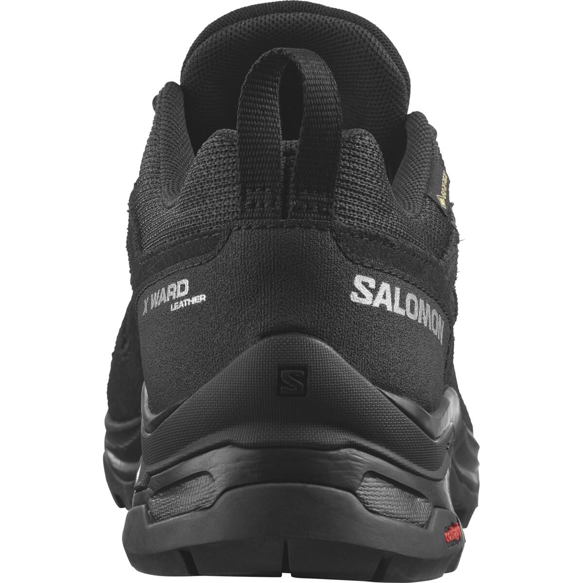 Salomon X Ward Leather GTX EU 38 ⅔, Black/Black/Black Dámské boty