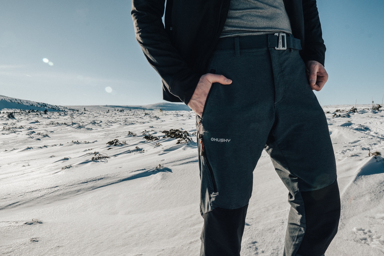Husky Klass M XXXL, černá Pánské outdoor kalhoty (obrázek 8)