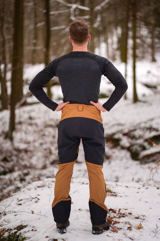 Husky Pánské triko s dlouhým rukávem XL, tm. modrá Merino termoprádlo (obrázek 11)