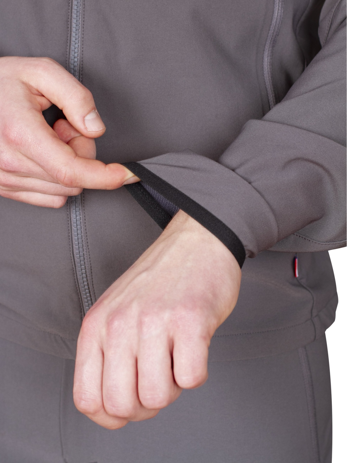 High point Atom Hoody L, iron gate Pánská softshellová bunda