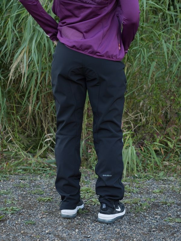 Husky Keson L M, černá Dámské softshell kalhoty (obrázek 5)