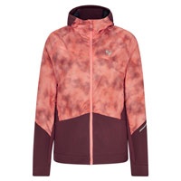 Ziener NAKIMA 36, pink stripe print Dámská softshell bunda