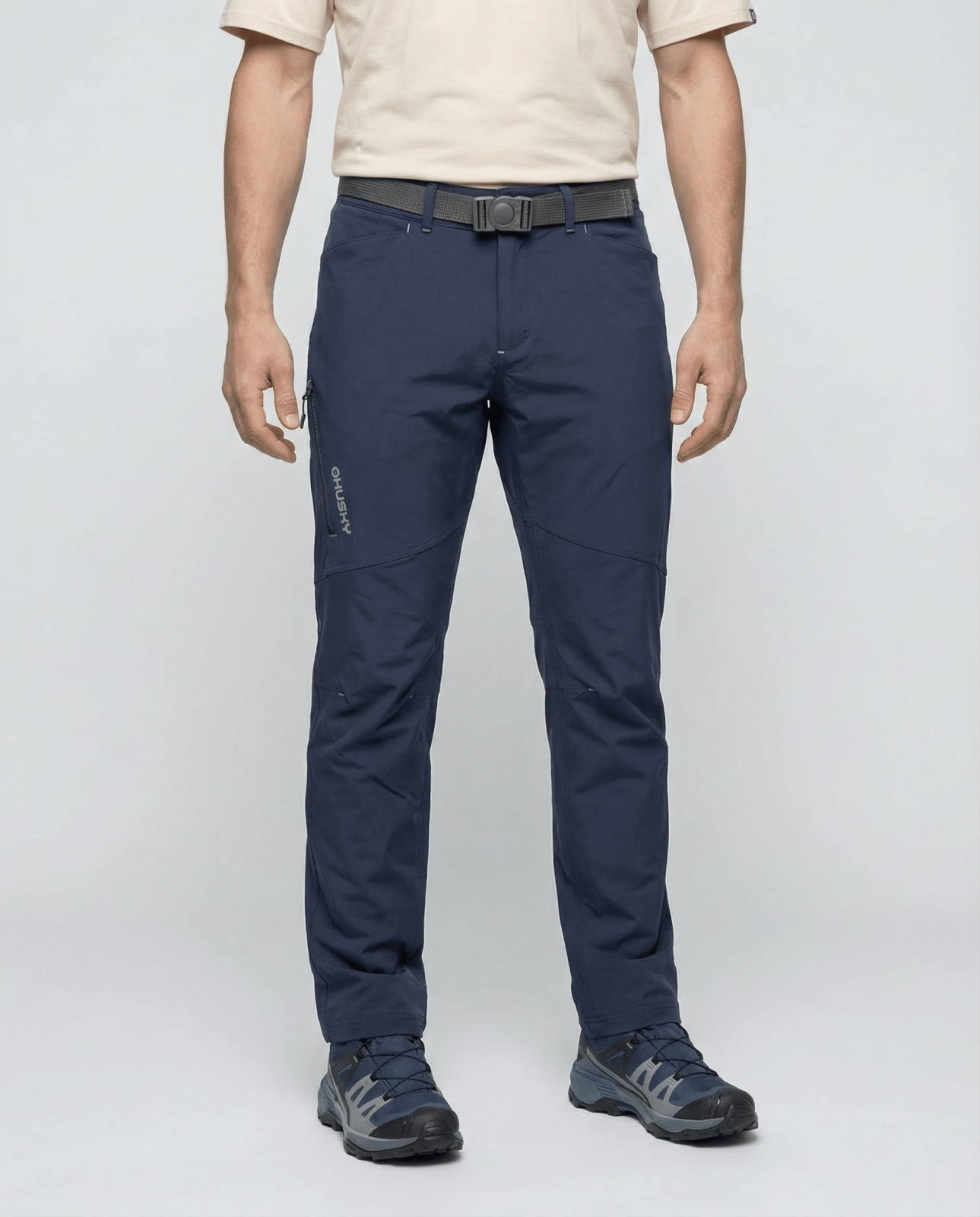 Husky Kamela M XXL - long, dark blue Pánské outdoor kalhoty