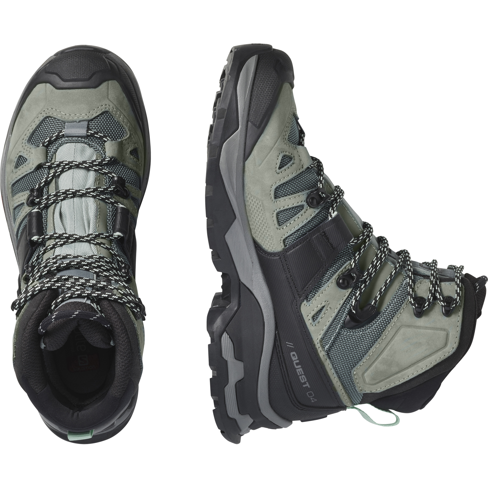 Salomon Quest 4 GTX EU 42, Shopping Bag/Black/Cork Dámské boty (obrázek 9)