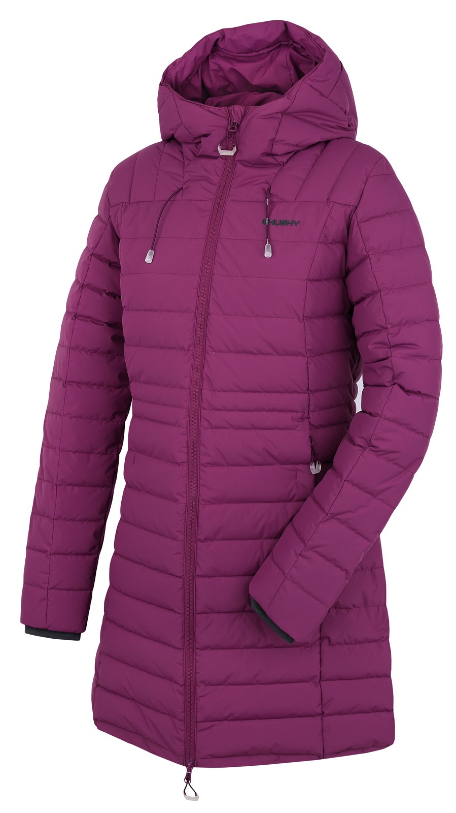 Husky Daili L XL, deep wine Dámský péřový kabát