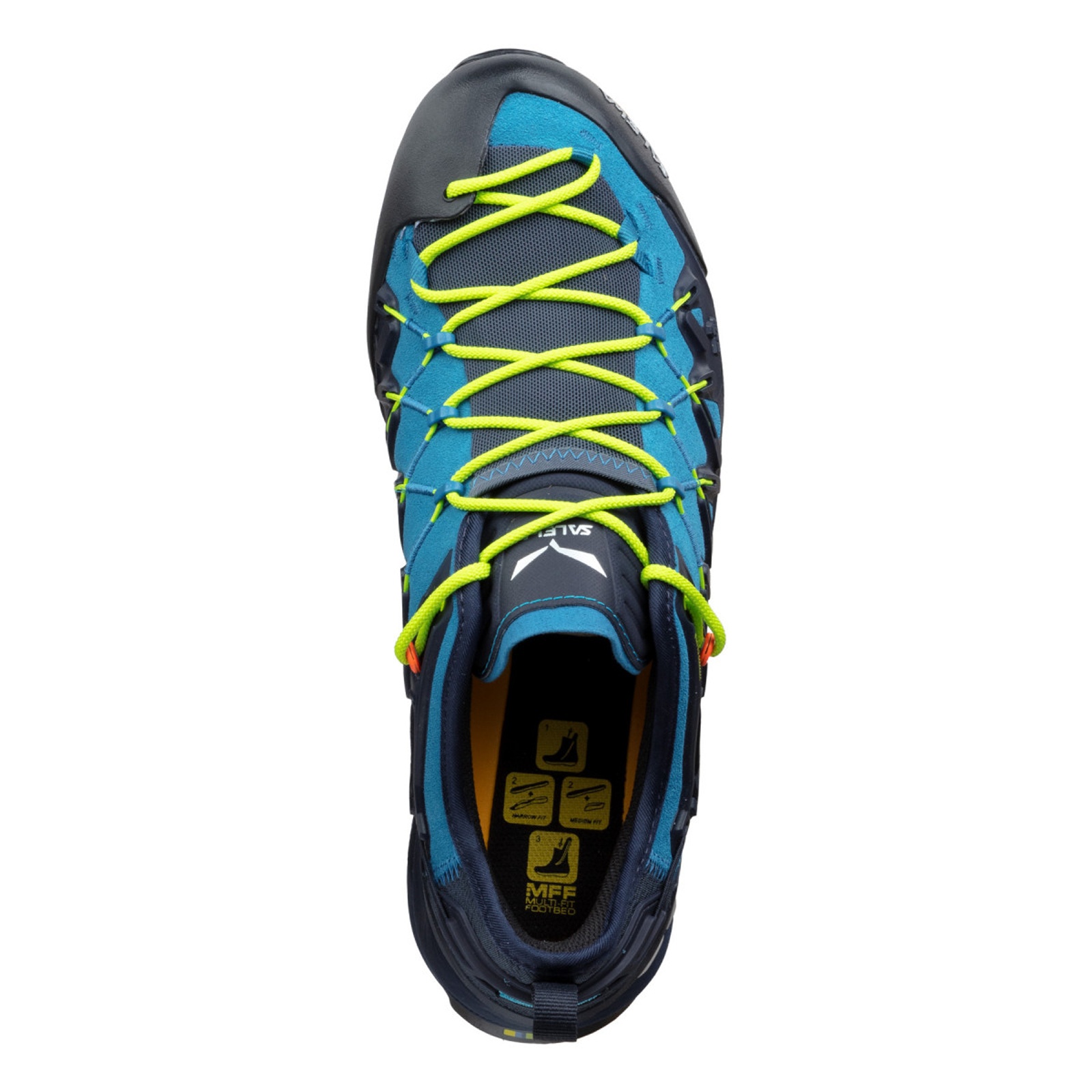 Salewa Wildfire edge EU 42, Premium Navy/Fluo Yellow Pánské boty (obrázek 4)