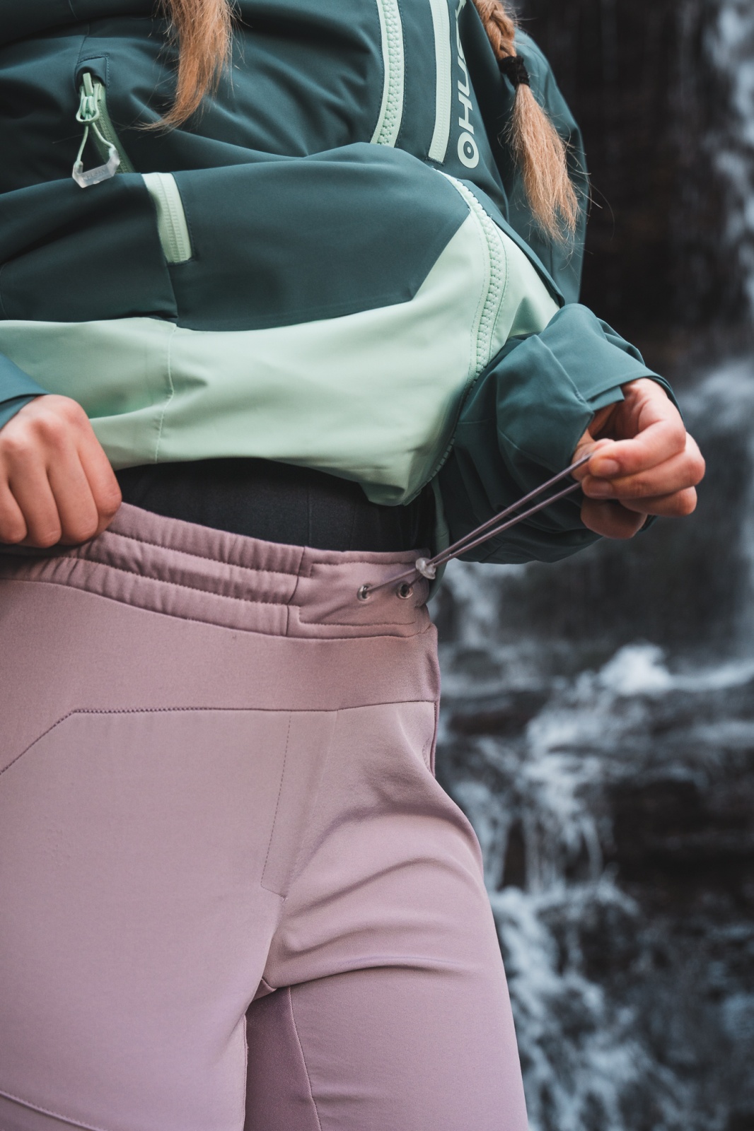 Husky Kixees L XXL, faded purple Dámské outdoor kalhoty