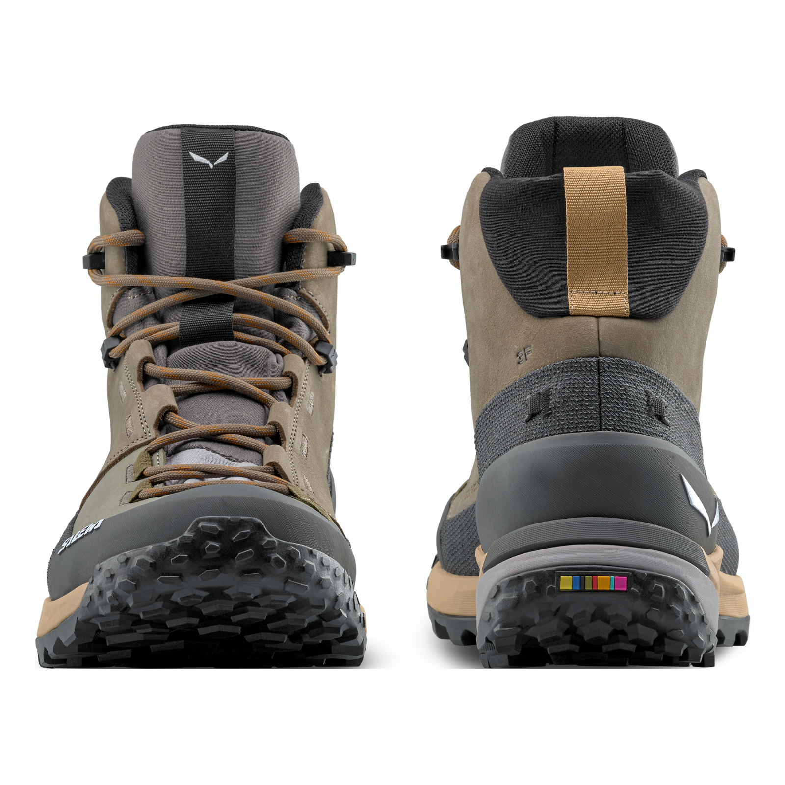 Salewa Puez Leather mid PTX EU 44, Bungee Cord/Onyx Pánské trekové boty (obrázek 3)