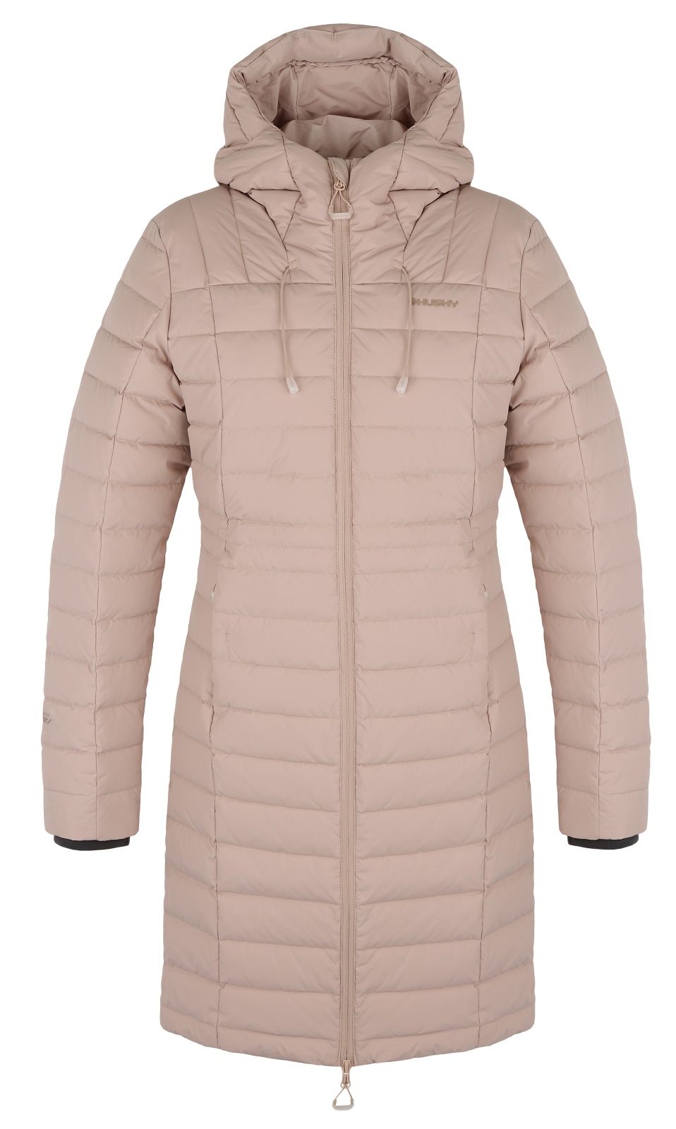 Husky Daili L XL - plus, beige Dámský péřový kabát (obrázek 3)