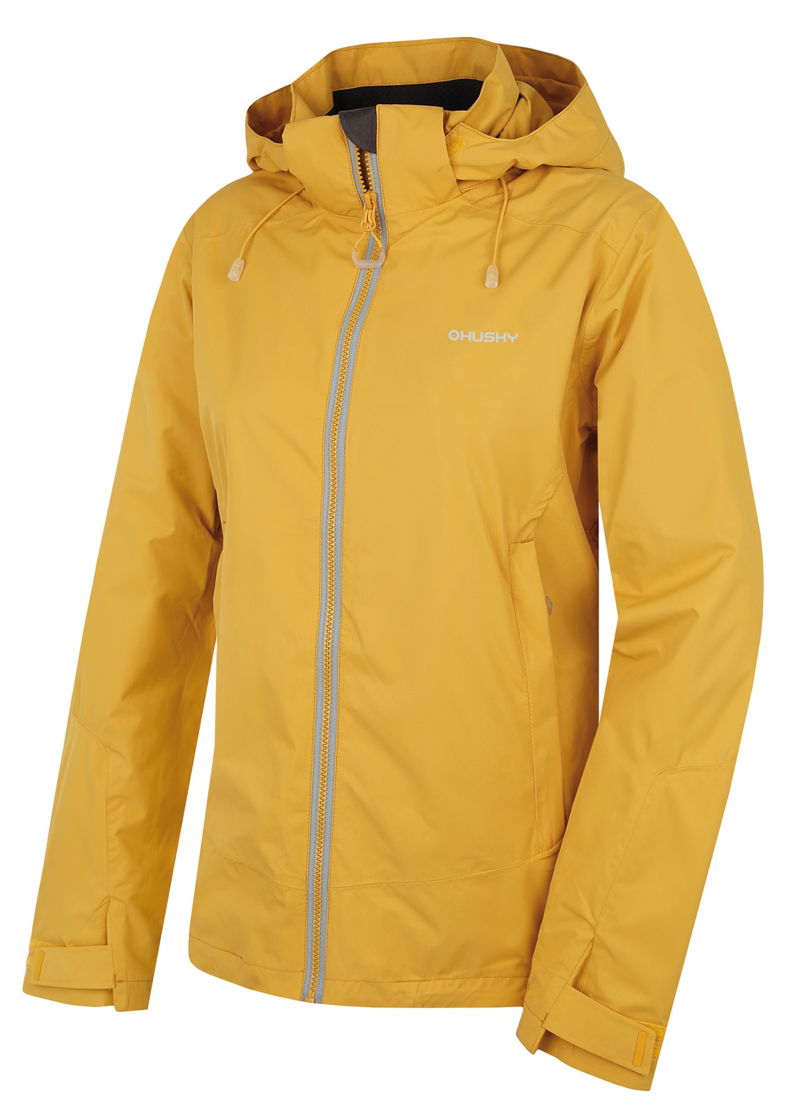 Husky Nelory L S, sv. žlutá Dámská hardshell bunda