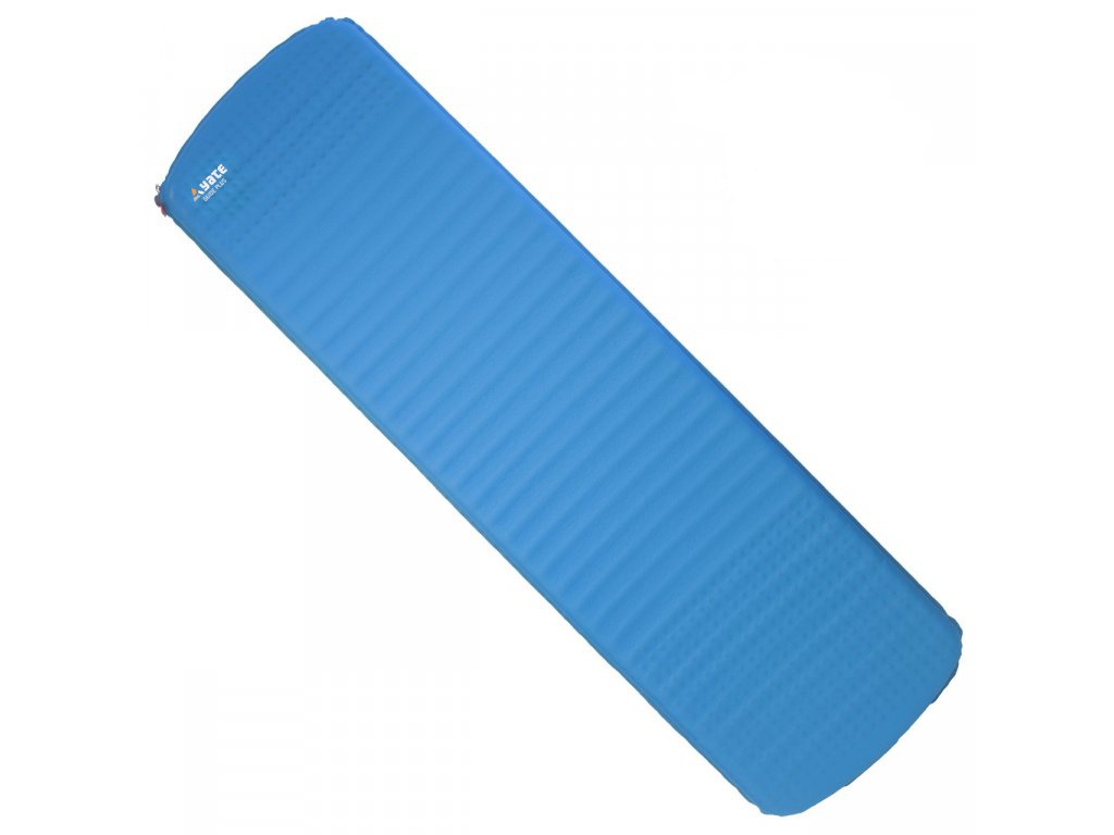 Yate YATE GUIDE 3,8 modrá/šedá Samonafukovací karimatka