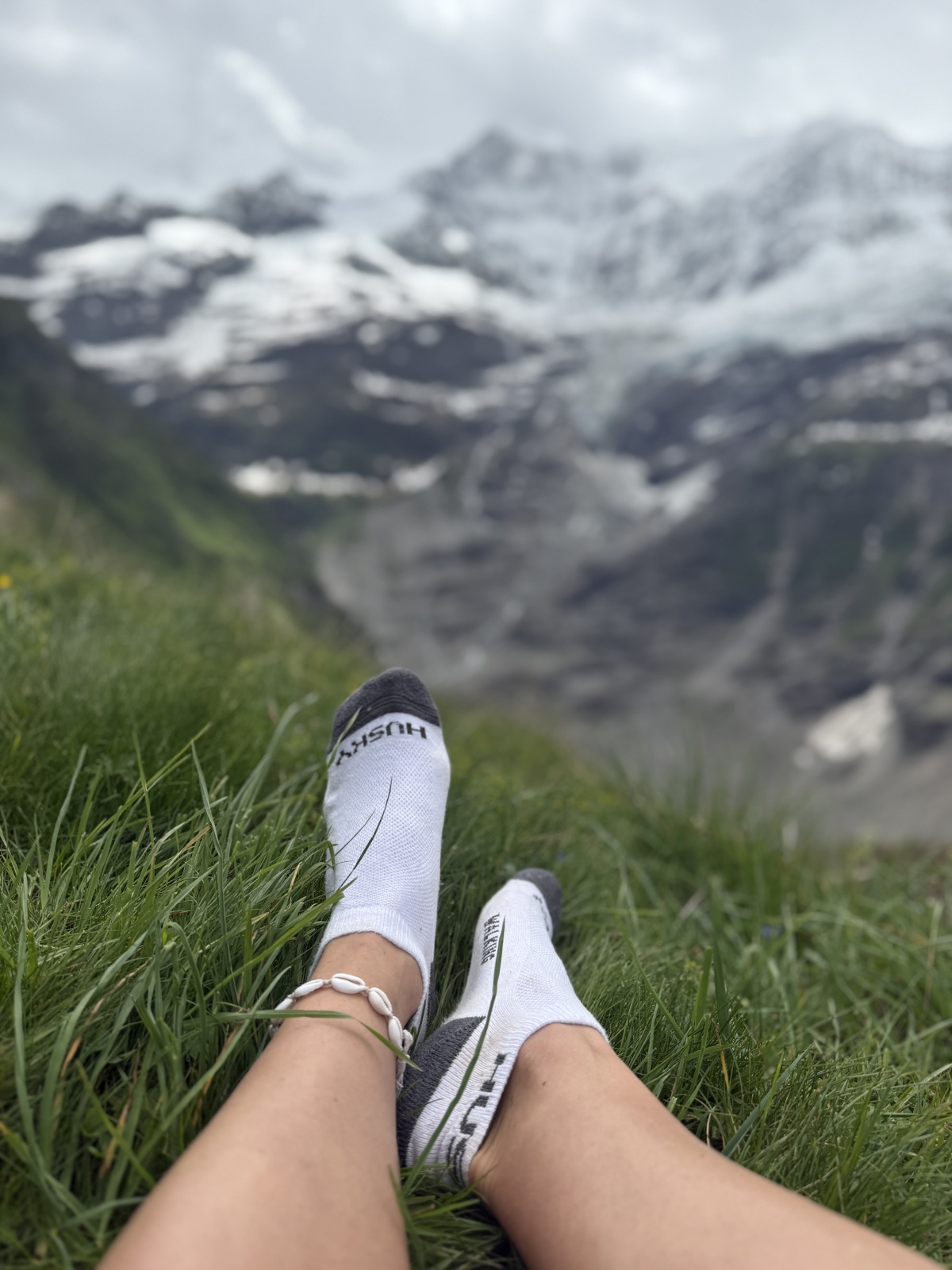 Husky Walking XL (45-48), bílá Ponožky