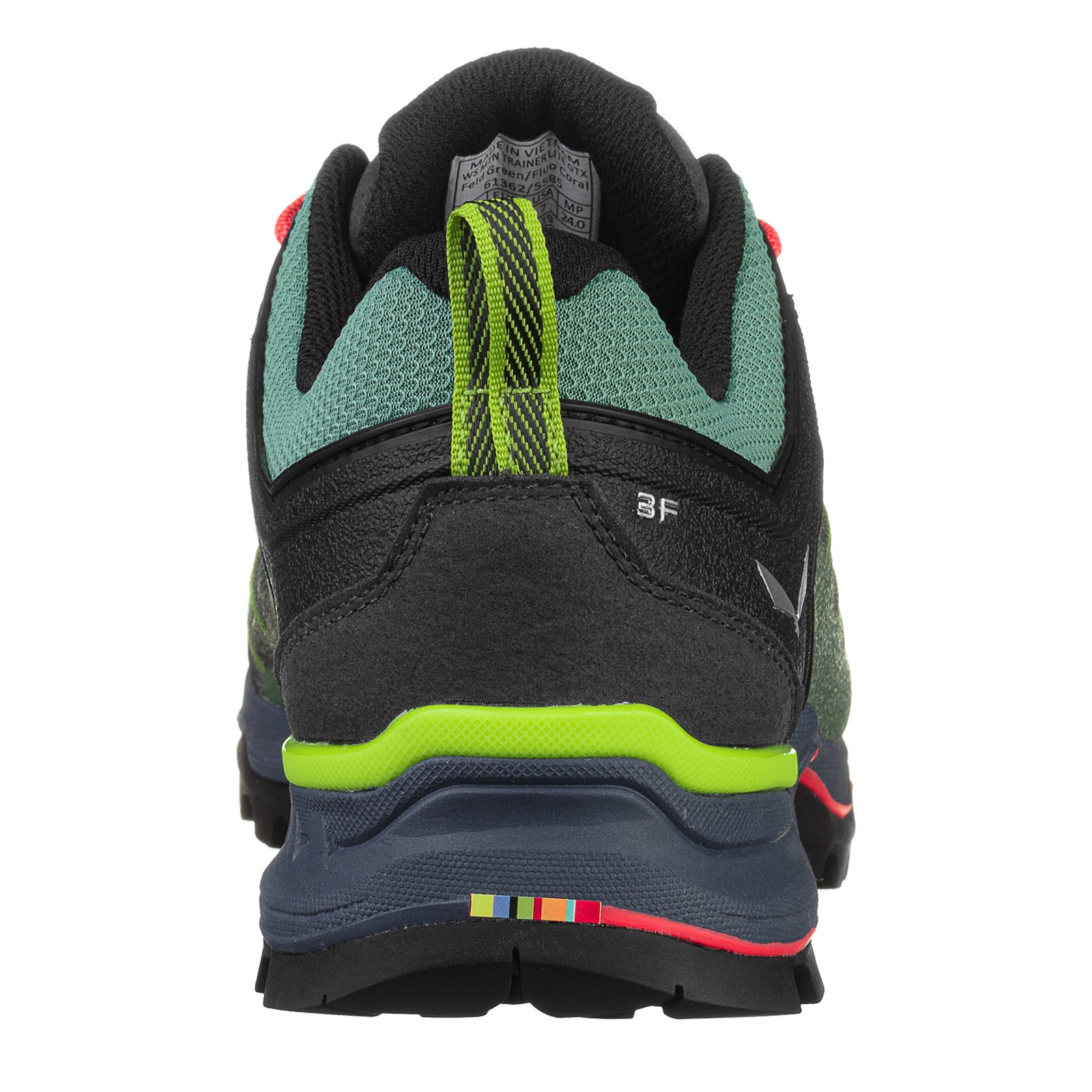 Salewa SALEWA Mtn trainer lite GTX EU 39, Feld Green/Fluo Coral Dámské trekové boty (obrázek 6)
