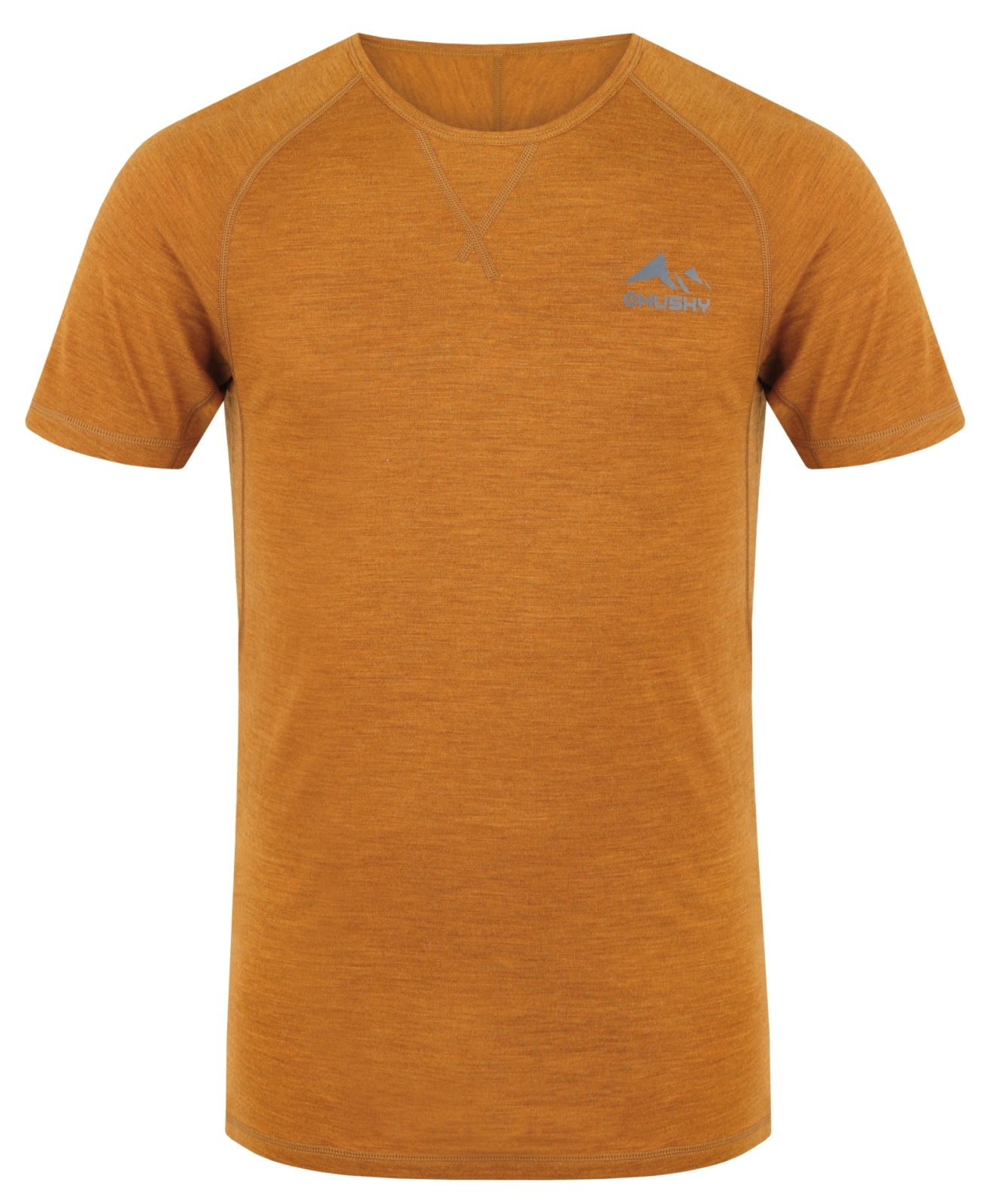 Husky Mersa M XXXL, mustard Merino termoprádlo triko (obrázek 3)