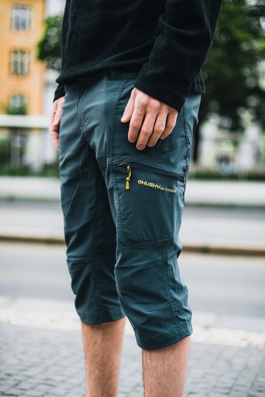 Husky Klery M M, modrá Pánské 3/4 kalhoty (obrázek 6)