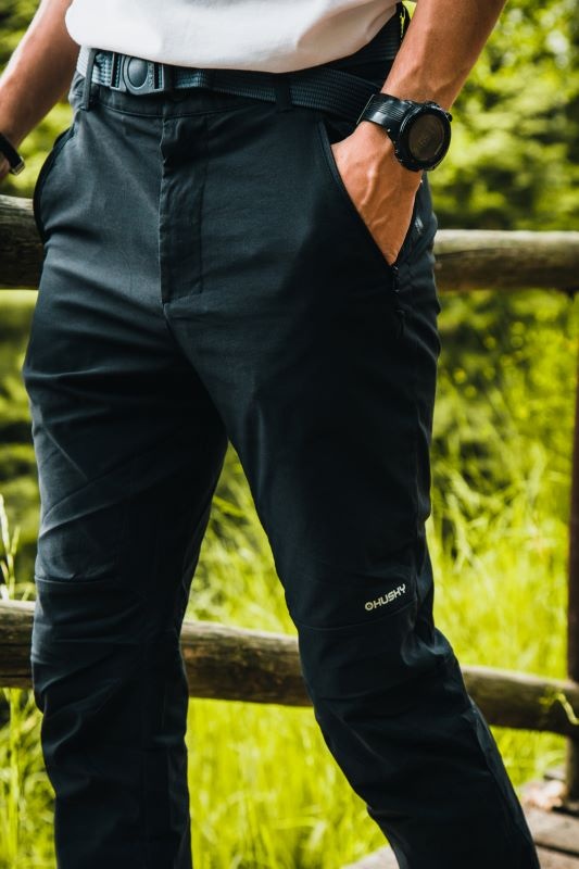 Husky Koby M S, black Pánské outdoor kalhoty (obrázek 7)
