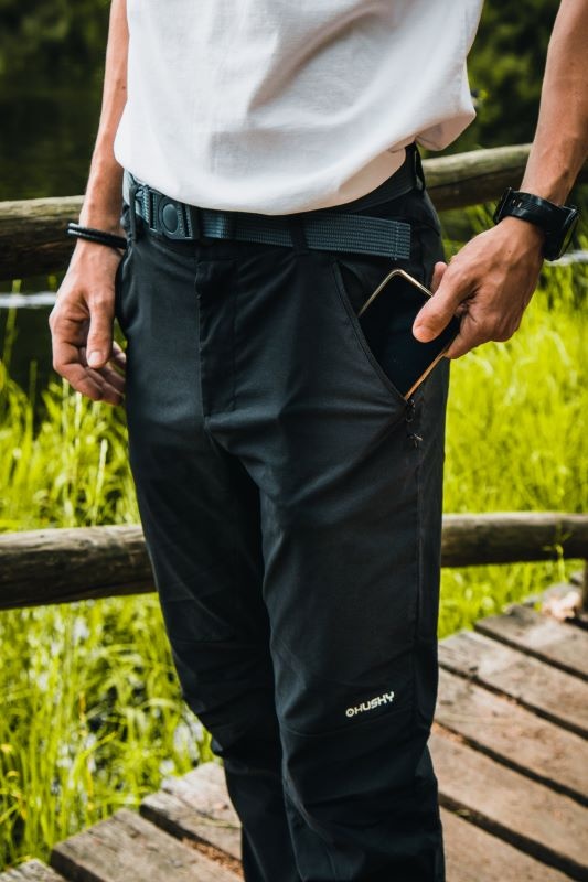 Husky Koby M S, black Pánské outdoor kalhoty (obrázek 6)