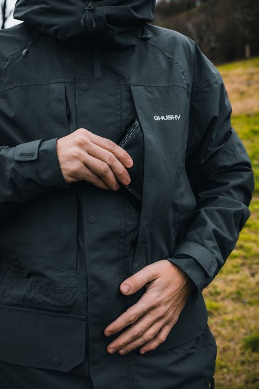 Husky Nigalo M S, graphite Pánská hardshell bunda (obrázek 7)