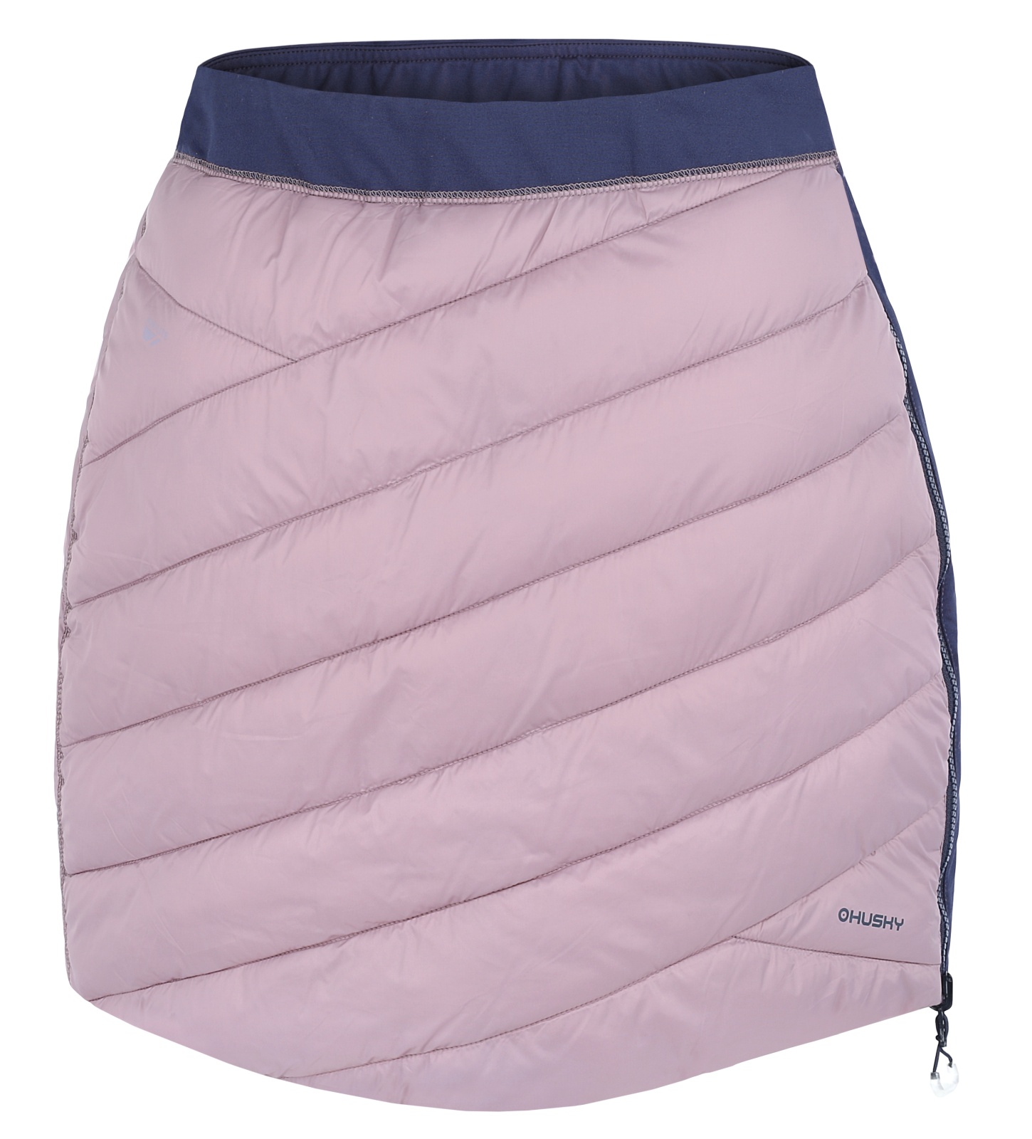 Husky Freez L XXL, lt.fd. wine/dk.blue Dámská oboustranná zimní sukně (obrázek 3)
