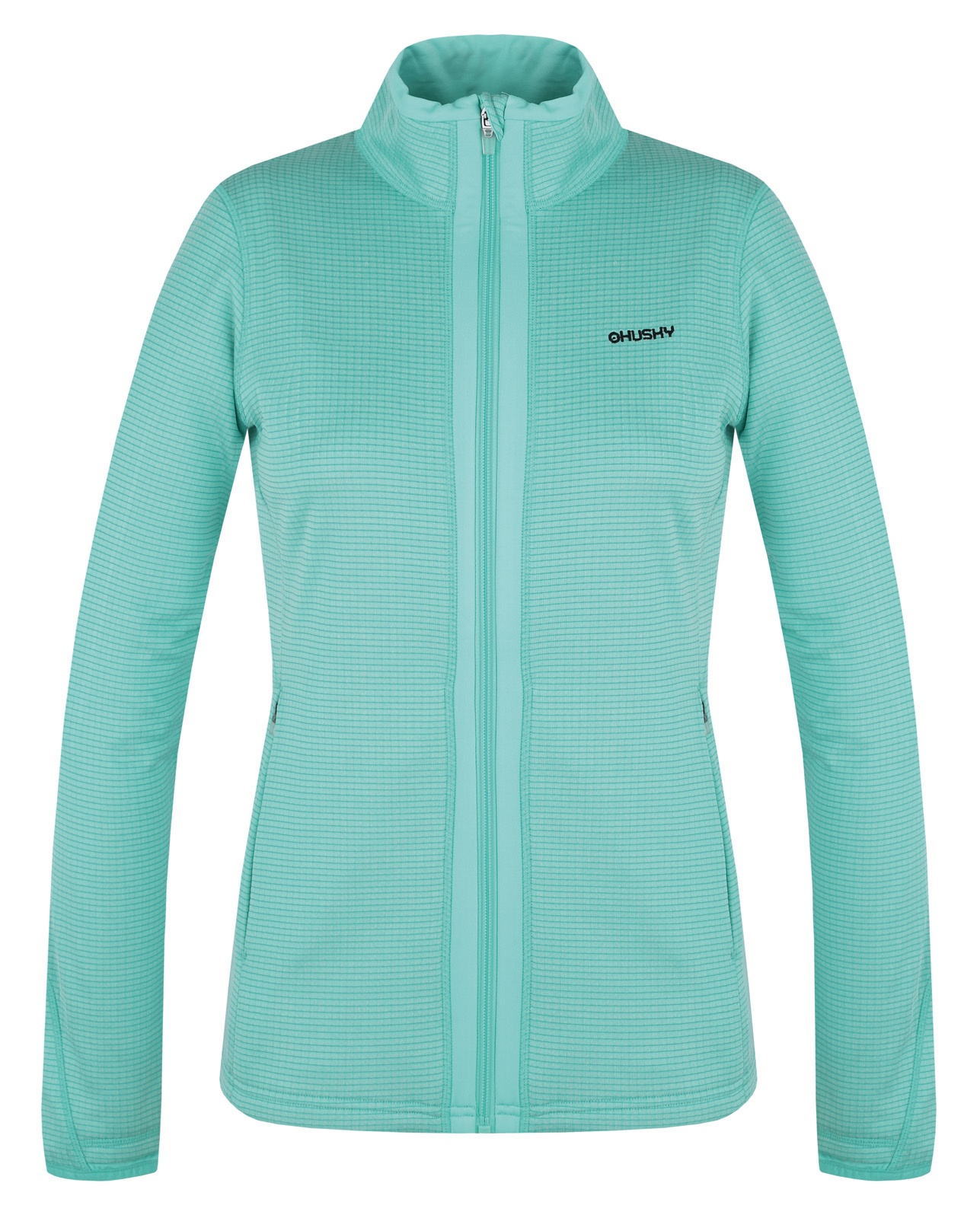 Husky Artic Zip L M, turquoise Dámská mikina na zip (obrázek 3)