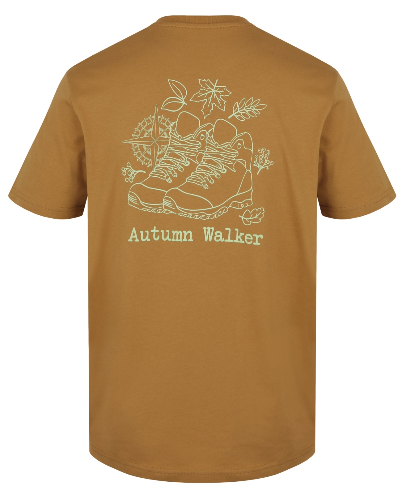 Husky Tee Walker M XXXL, brown Pánské bavlněné triko
