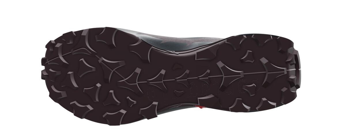 Salomon Cross Hike Mid GTX 2 EU 40, Black/Chocolate Plum/Black Dámské boty