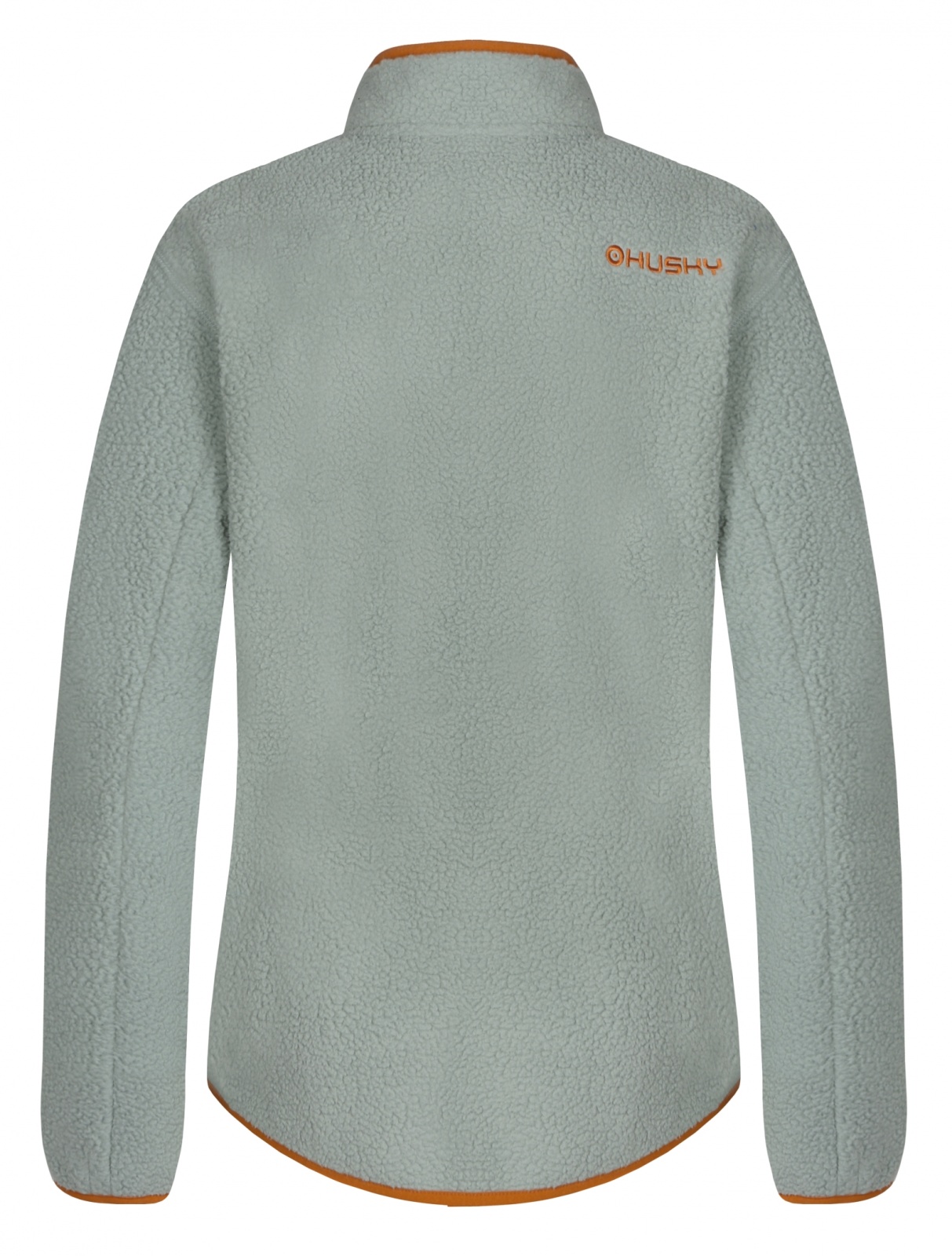 Husky Addy Zip L S, faded green Dámská fleecová mikina