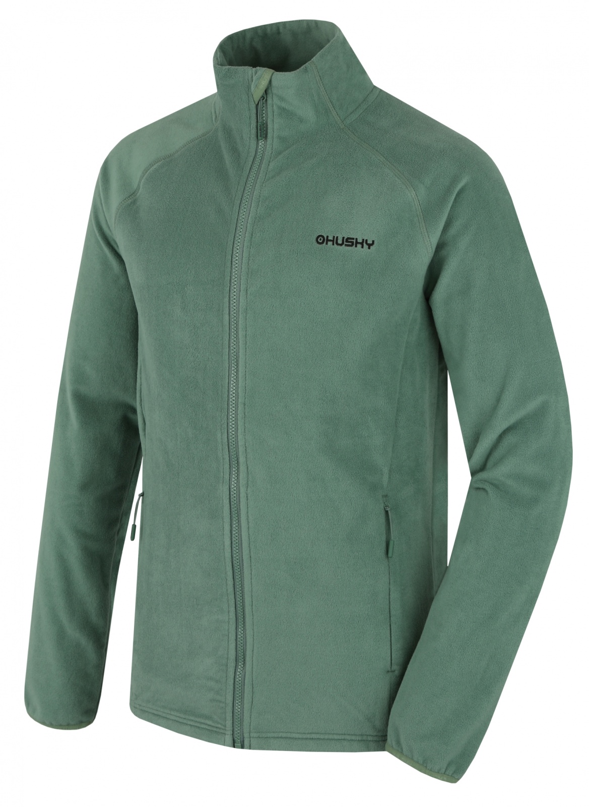 Husky Aflee M XXXL, green Pánská fleecová mikina