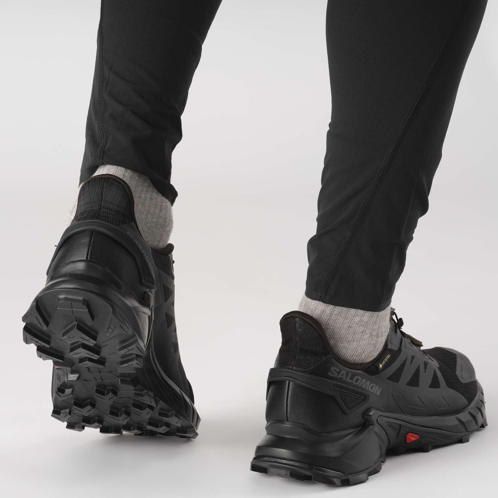 Salomon Supercross 4 GTX EU 46, Black/Black/Black Pánské boty (obrázek 7)